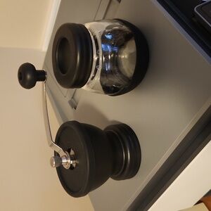 2 piece coffee bean grinder
